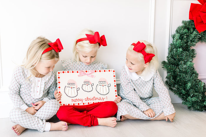 Christmas Santa Plate
