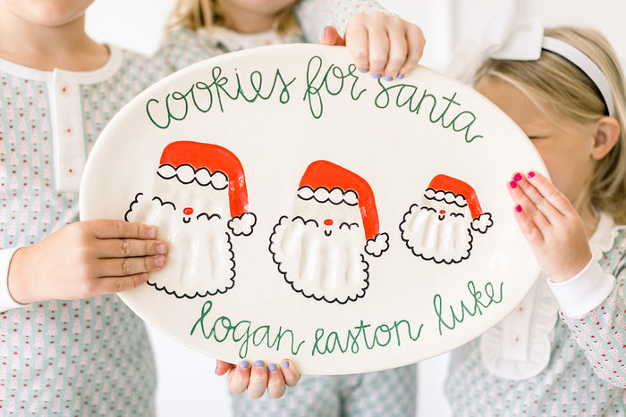 Cookies for Santa Plate