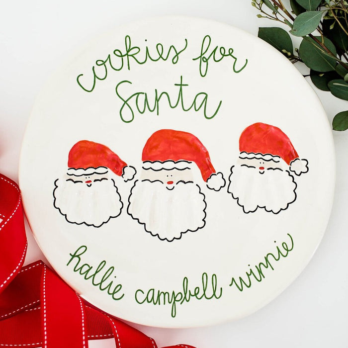 Cookies for Santa Plate