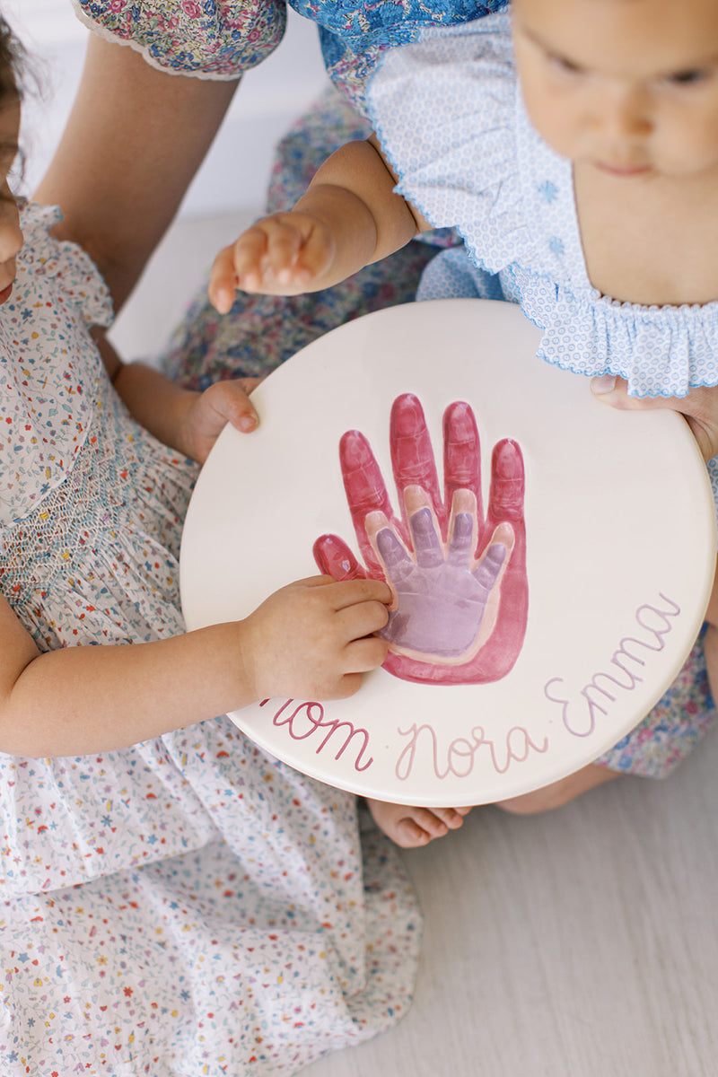 Parent/Child or Sibling Inlay Plate (In-Person)