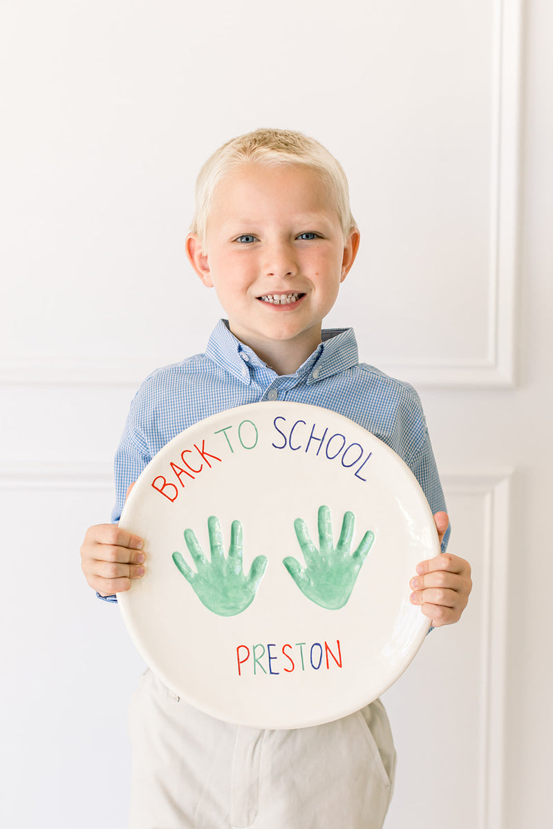 Back to School Plate