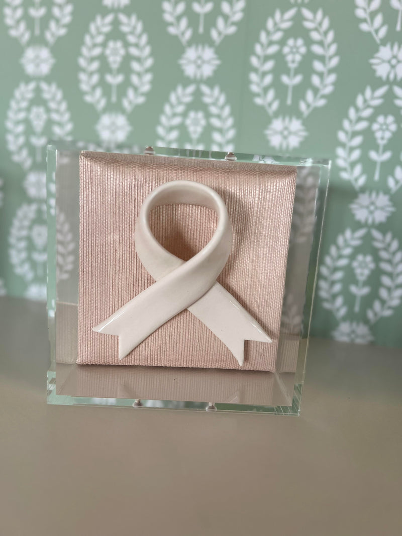 Cancer Ribbon Shadowbox