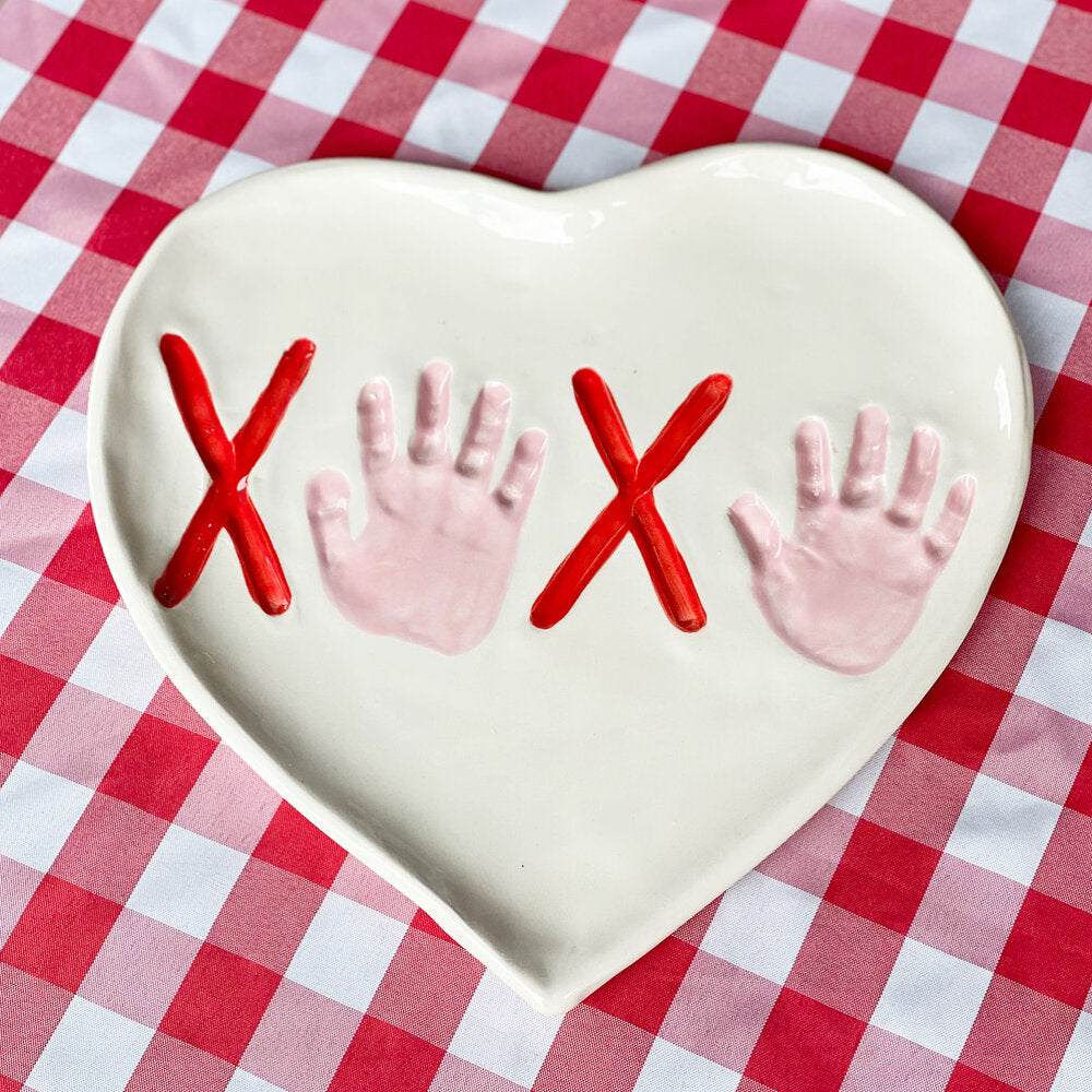 XOXO Heart Tray (In-Person)