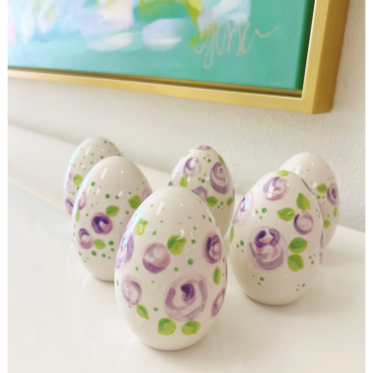 Large decorative eggs