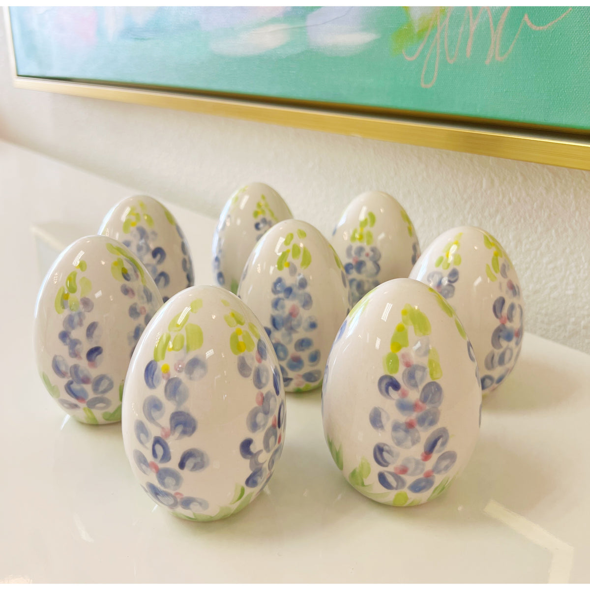 Large decorative eggs