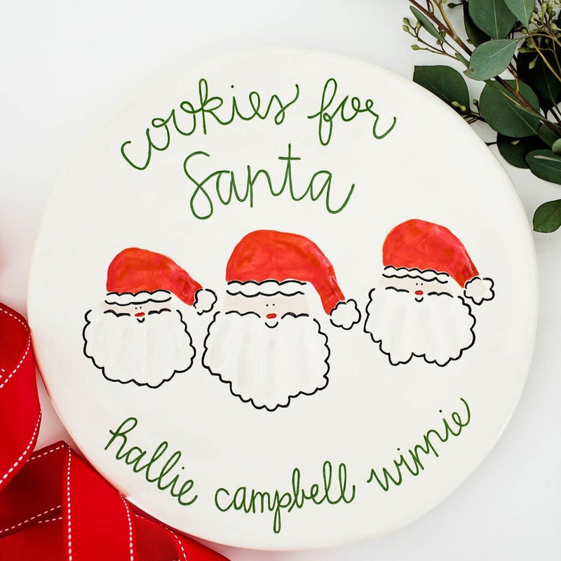 Cookies for Santa Plate (In-Person) – Cowtown Clay cookies-for-santa-plate-in-person-cowtown-clay